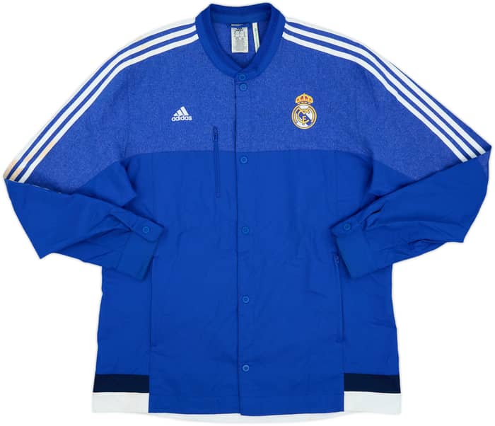 2014-15 Real Madrid adidas Button Track Jacket - 7/10 - (XL)
