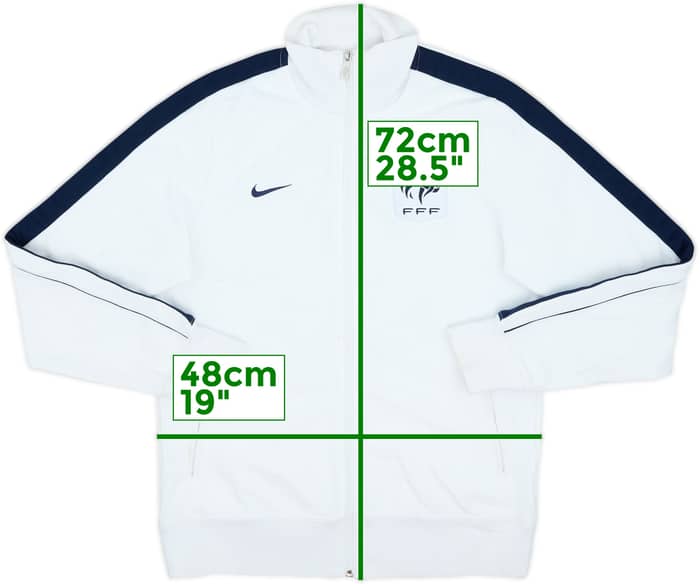 2012-13 France Nike Track Jacket - 7/10 - (M)