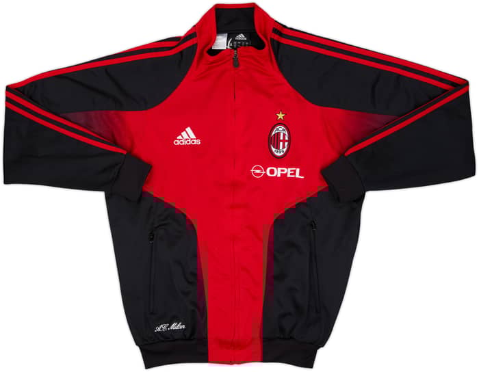 2004-05 AC Milan adidas Track Jacket - 8/10 - (M)
