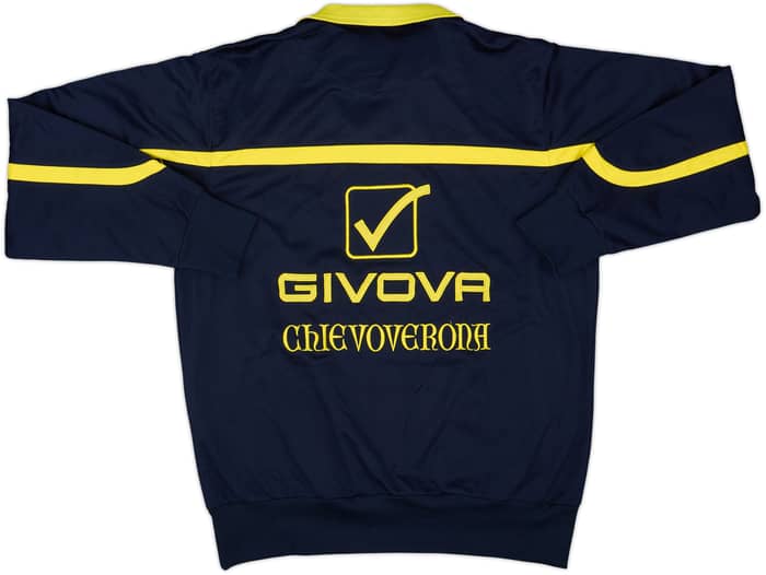 2017-18 Chievo Verona Givova 1/4 Zip Drill Top - 10/10 - (XL)