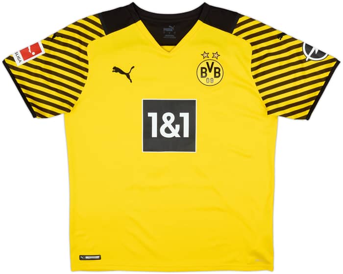 2021-22 Borussia Dortmund Home Shirt Bellingham #22 - 8/10 - (L)