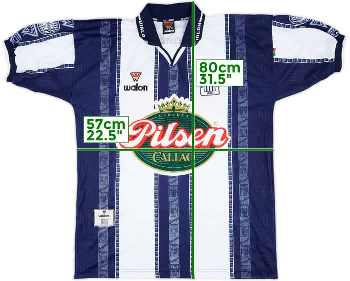 2000 Alianza Lima Home Shirt #10 - 9/10 - (XL)