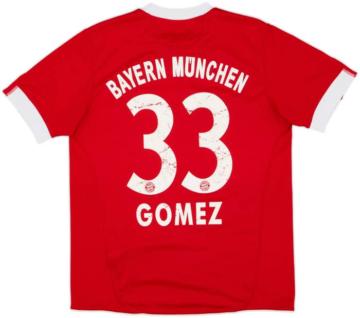 2009-10 Bayern Munich Home Shirt Gomez #33 - 5/10 - (XL.Boys)