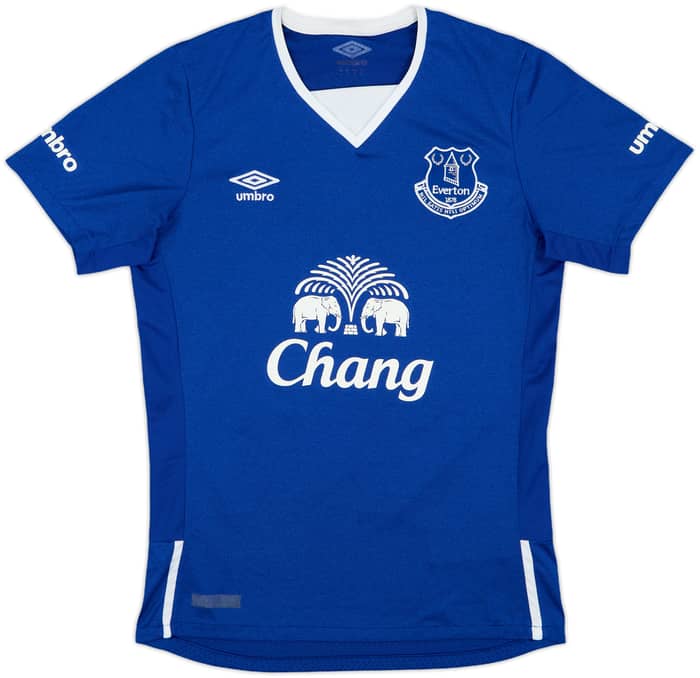 2015-16 Everton Home Shirt Lukaku #10 - 8/10 - (M)