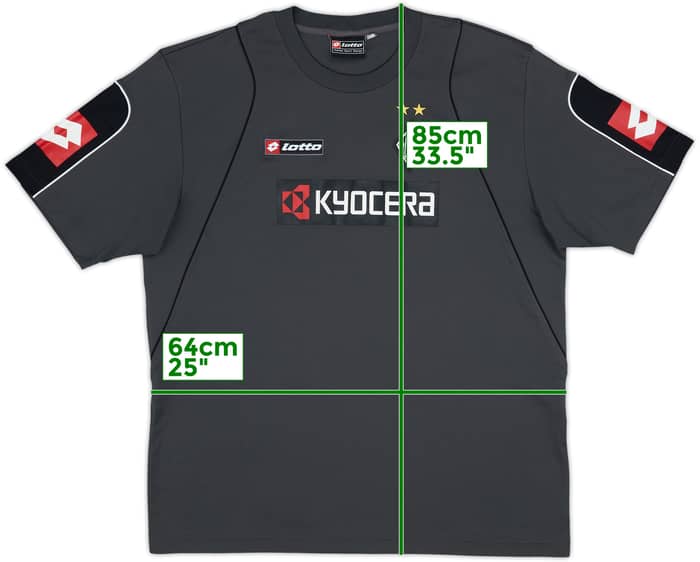 2006-07 Borussia Monchengladbach Lotto Training Shirt - 8/10 - (XXL)