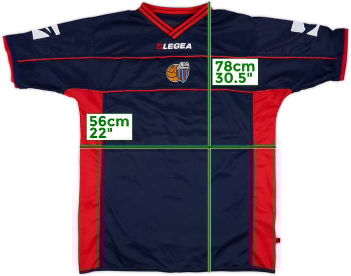 2005-06 Catania Legea Training Shirt - 9/10 - (XL)