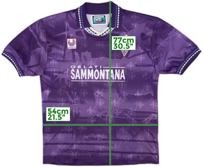 1994-95 Fiorentina Home Shirt - 5/10 - (L)