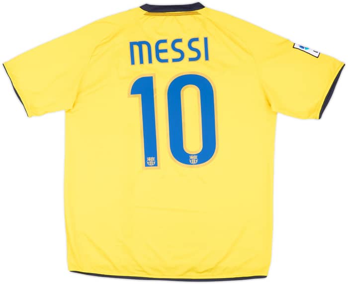 2008-10 Barcelona Away Shirt Messi #10 - 7/10 - (M)