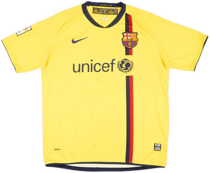 2008-10 Barcelona Away Shirt Messi #10 - 7/10 - (M)