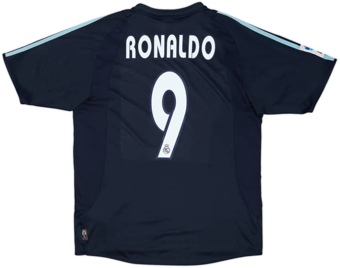 2003-04 Real Madrid Away Shirt Ronaldo #9 - 4/10 - (M)
