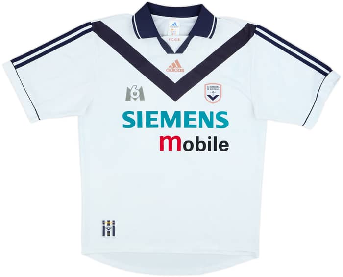 2001-02 Bordeaux Away Shirt Dugarry #21 - 5/10 - (M)