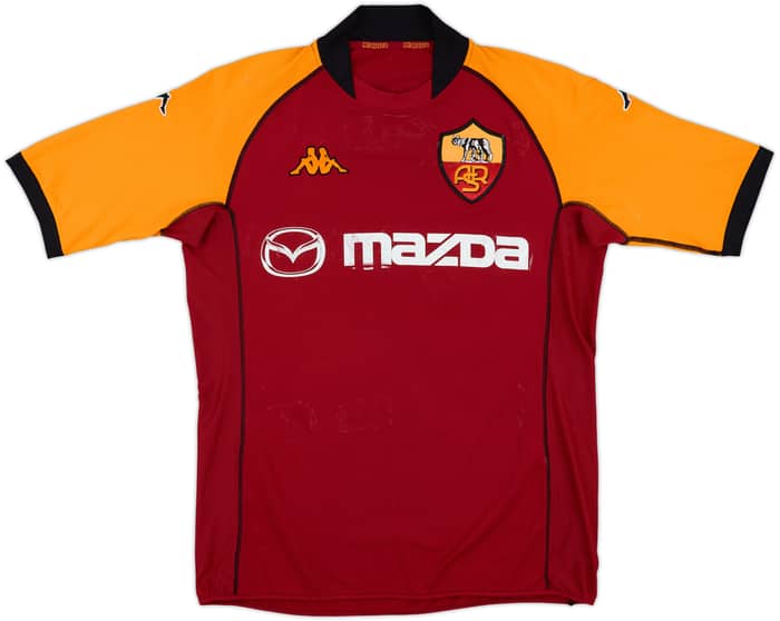 2002-03 Roma European Home Shirt Totti #10 - 5/10 - (L)