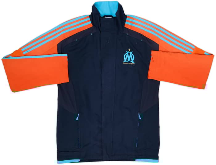 2011-12 Olympique Marseille adidas Track Jacket - 7/10 - (S)
