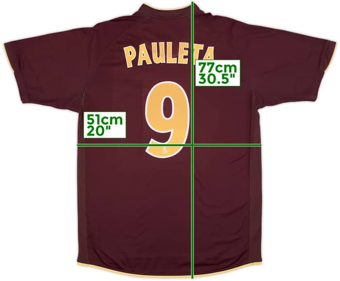 2006-07 Paris Saint-Germain Away Shirt Pauleta #9 - 8/10 - (M)