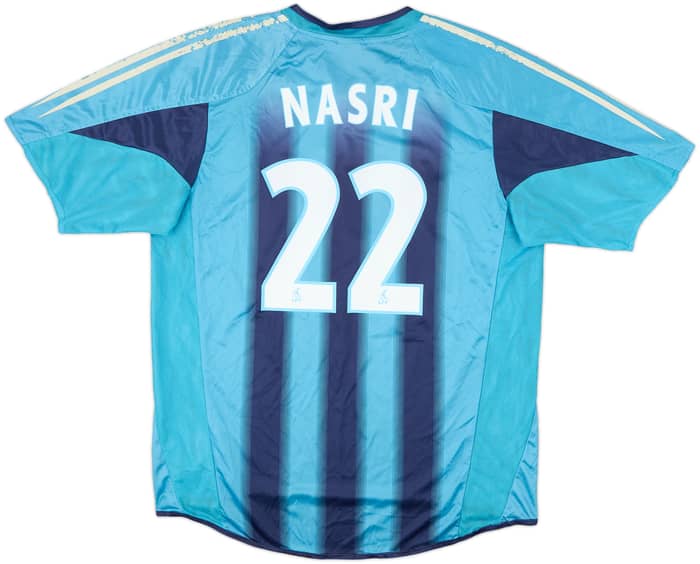 2004-05 Olympique Marseille Away Shirt Nasri #22 - 4/10 - (L)