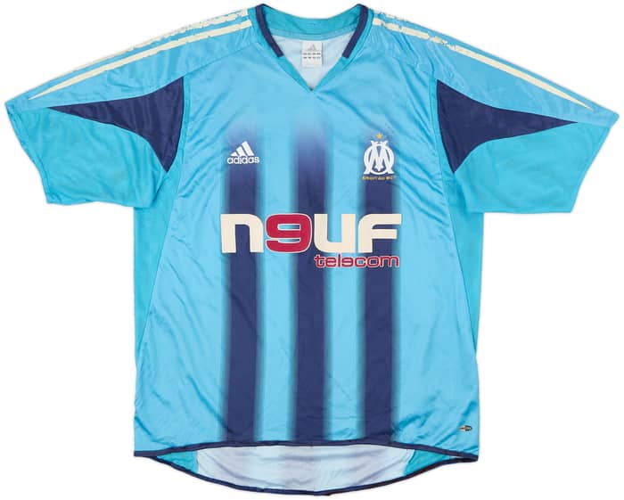 2004-05 Olympique Marseille Away Shirt Nasri #22 - 4/10 - (L)