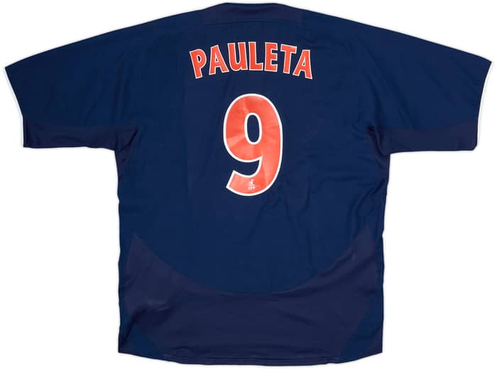 2003-04 Paris Saint-Germain Home Shirt Pauleta #9 - 7/10 - (L)