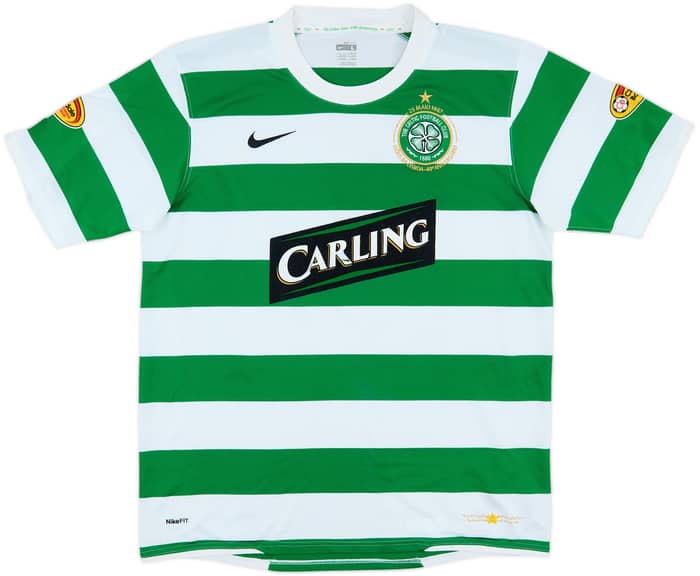 2007-08 Celtic Home Shirt Riordan #14 - 4/10 - (L)