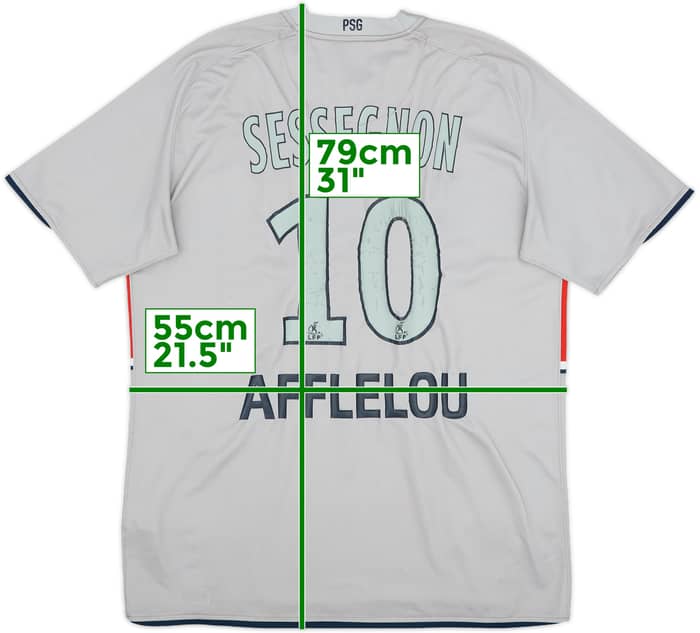 2008-09 Paris Saint-Germain Away Shirt Sessegnon #10 - 5/10 - (L)