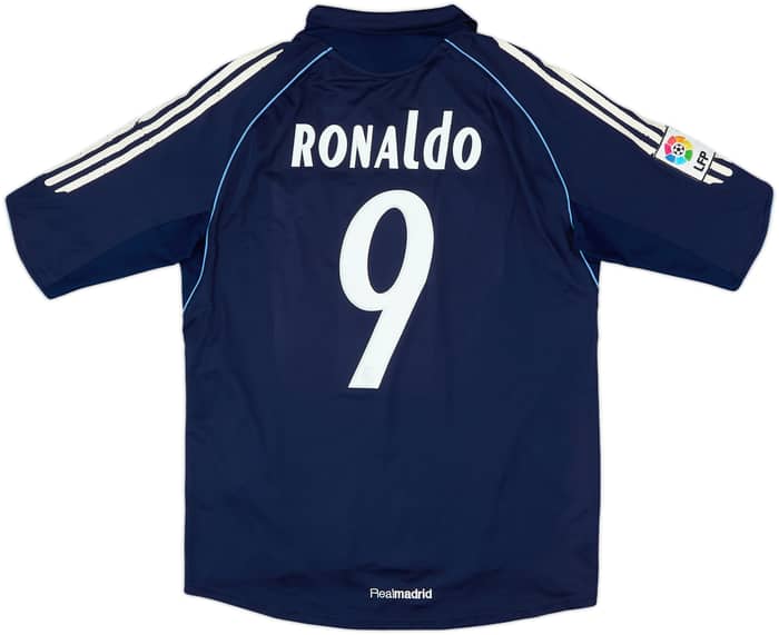 2005-06 Real Madrid Away Shirt Ronaldo #9 - 6/10 - (L)