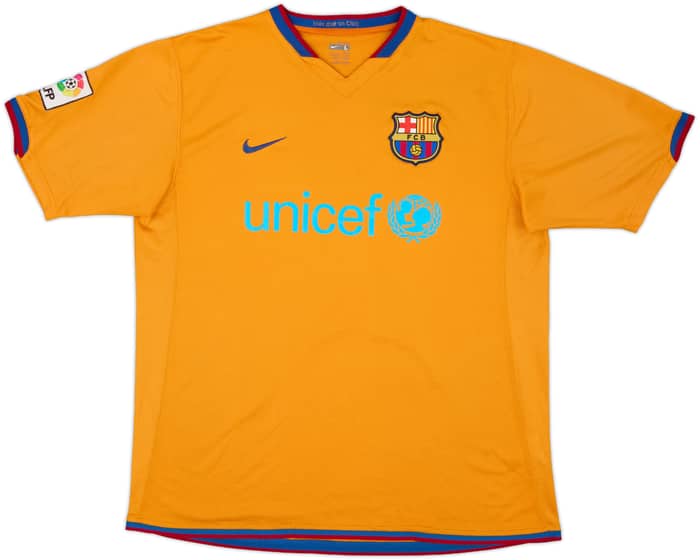 2006-08 Barcelona Away Shirt Messi #19 - 6/10 - (L)