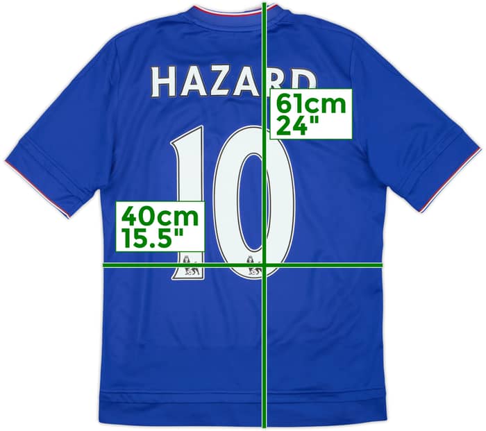 2015-16 Chelsea Home Shirt Hazard #10 - 8/10 - (L.Boys)