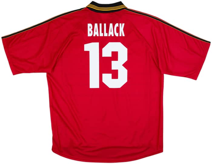 1998-00 Bayer Leverkusen Home Shirt Ballack #13 - 8/10 - (XL)