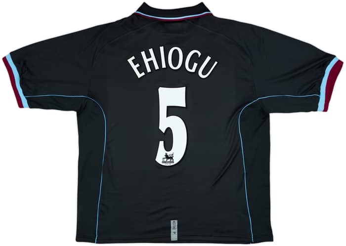 2000-01 Aston Villa Away Shirt Ehiogu #5 - 9/10 - (XL)