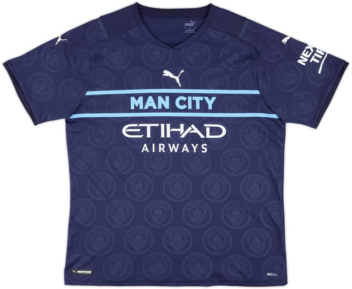 2021-22 Manchester City Third Shirt Mahrez #26 - 10/10 - (XL)