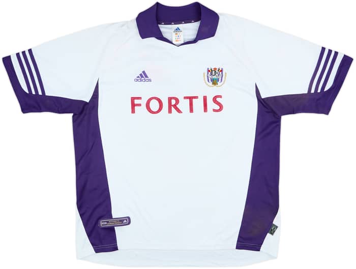2001-02 Anderlecht Home Shirt De Bilde #20 - 8/10 - (XL)