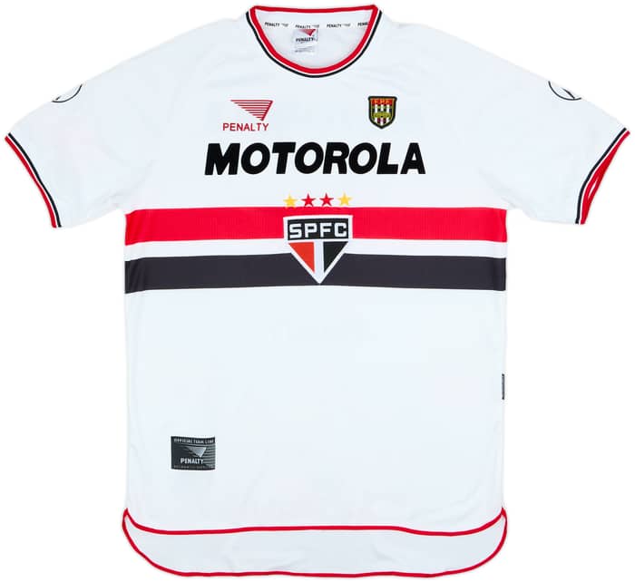 2000 Sao Paulo Home Shirt - 8/10 - (XL)