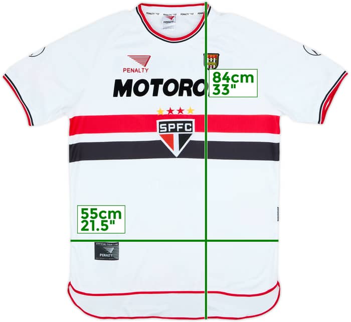 2000 Sao Paulo Home Shirt - 8/10 - (XL)