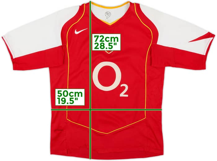 2004-05 Arsenal Home Shirt - 4/10 - (L)