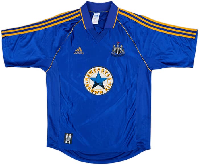 1998-99 Newcastle Away Shirt Shearer #9 - 8/10 - (L)