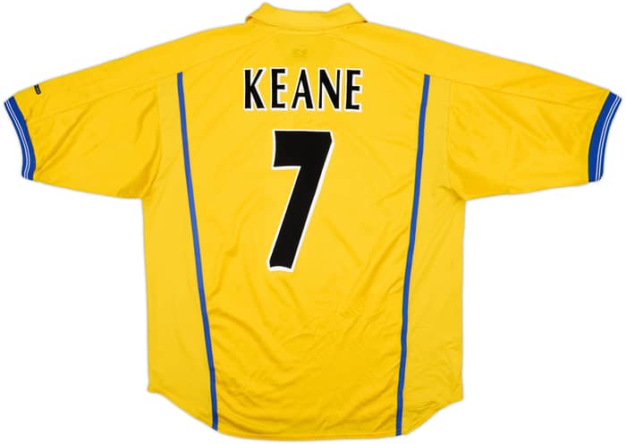 2000-02 Leeds United Away Shirt Keane #7 - 6/10 - (L)