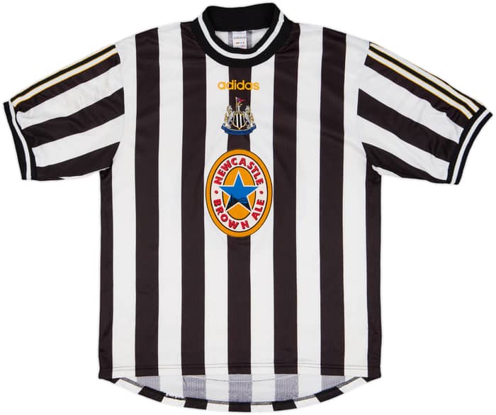 1997-99 Newcastle Home Shirt Shearer #9 - 8/10 - (L)