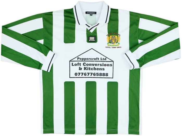 2000s Yeovil Women Home L/S Shirt #9 - 6/10 - (S)