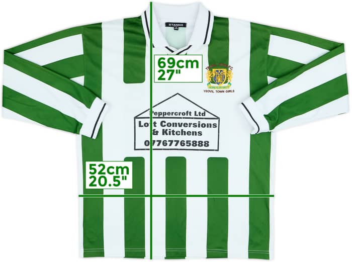 2000s Yeovil Women Home L/S Shirt #9 - 6/10 - (S)