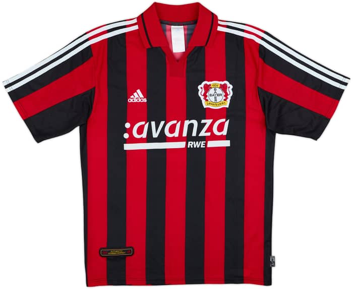 2000-01 Bayer Leverkusen Home Shirt Ballack #13 - 9/10 - (M)