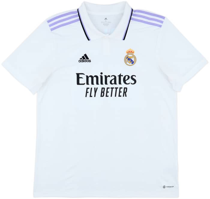 2022-23 Real Madrid Home Shirt ViniJr #20 - 8/10 - (XL)