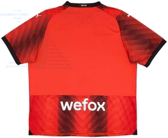 2023-24 AC Milan Home Shirt - 9/10 - (XXL)
