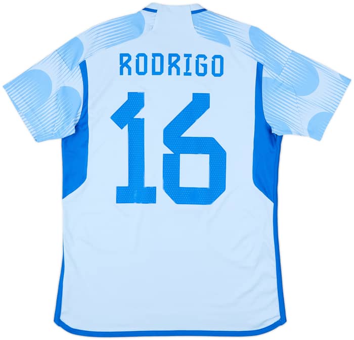 2022-23 Spain Away Shirt Rodrigo #16 - 6/10 - (M)