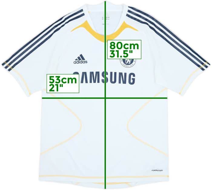 2010-11 Chelsea adidas Training Shirt - 6/10 - (L/XL)