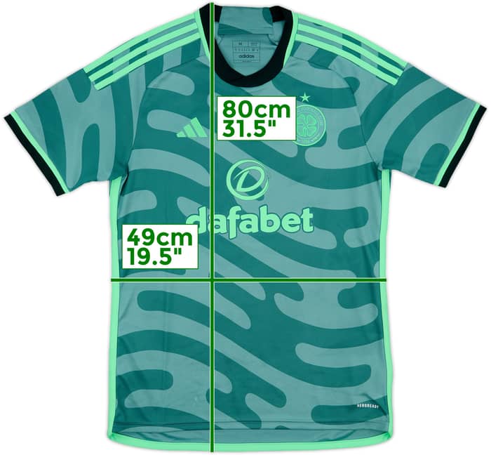 2023-24 Celtic Third Shirt - 8/10 - (M)