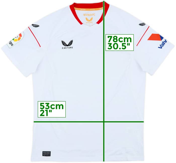 2022-23 Sevilla Home Shirt - 10/10 - (L)