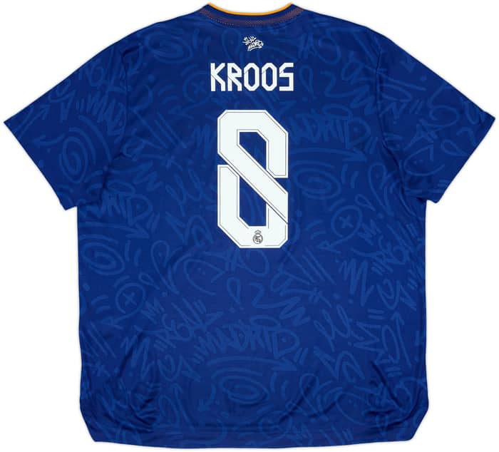 2021-22 Real Madrid Authentic Away Shirt Kroos #8 - 8/10 - (XXL)