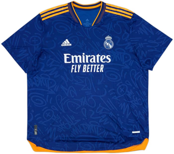 2021-22 Real Madrid Authentic Away Shirt Kroos #8 - 8/10 - (XXL)