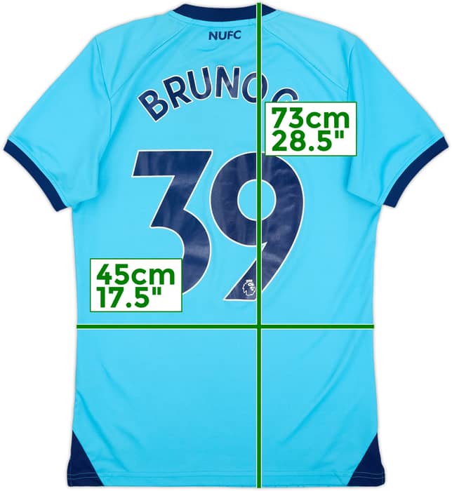 2021-22 Newcastle Third Shirt Bruno G. #39 - 6/10 - (S)