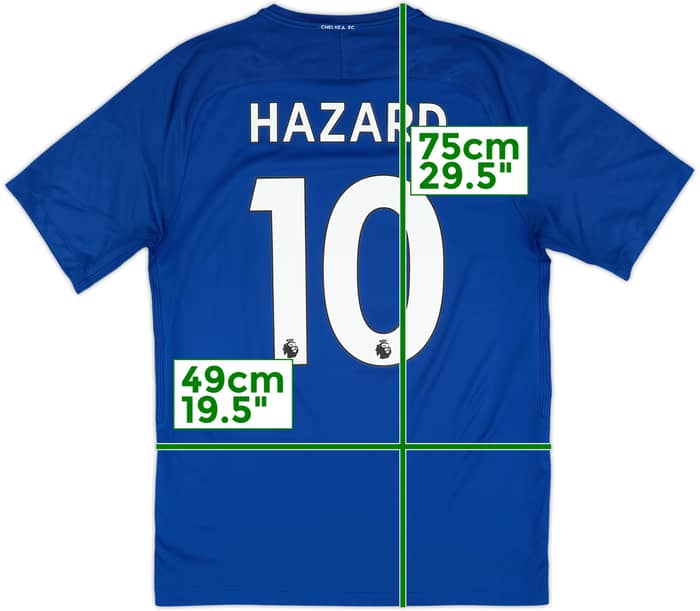 2017-18 Chelsea Home Shirt Hazard #10 - 8/10 - (M)