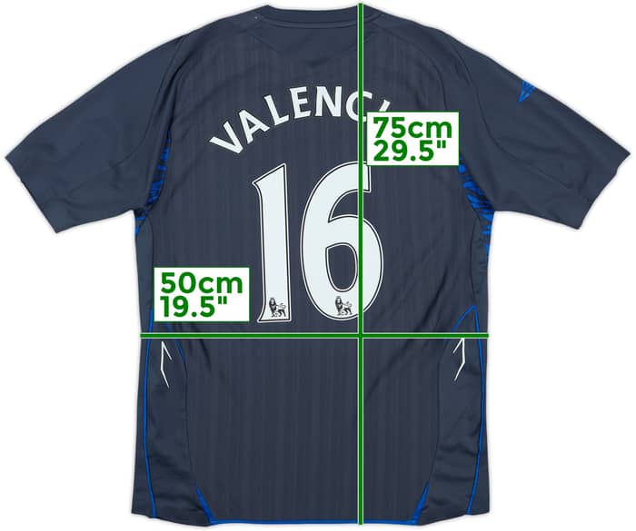 2007-08 Wigan Athletic Third Shirt Valencia #16 - 9/10 - (M)